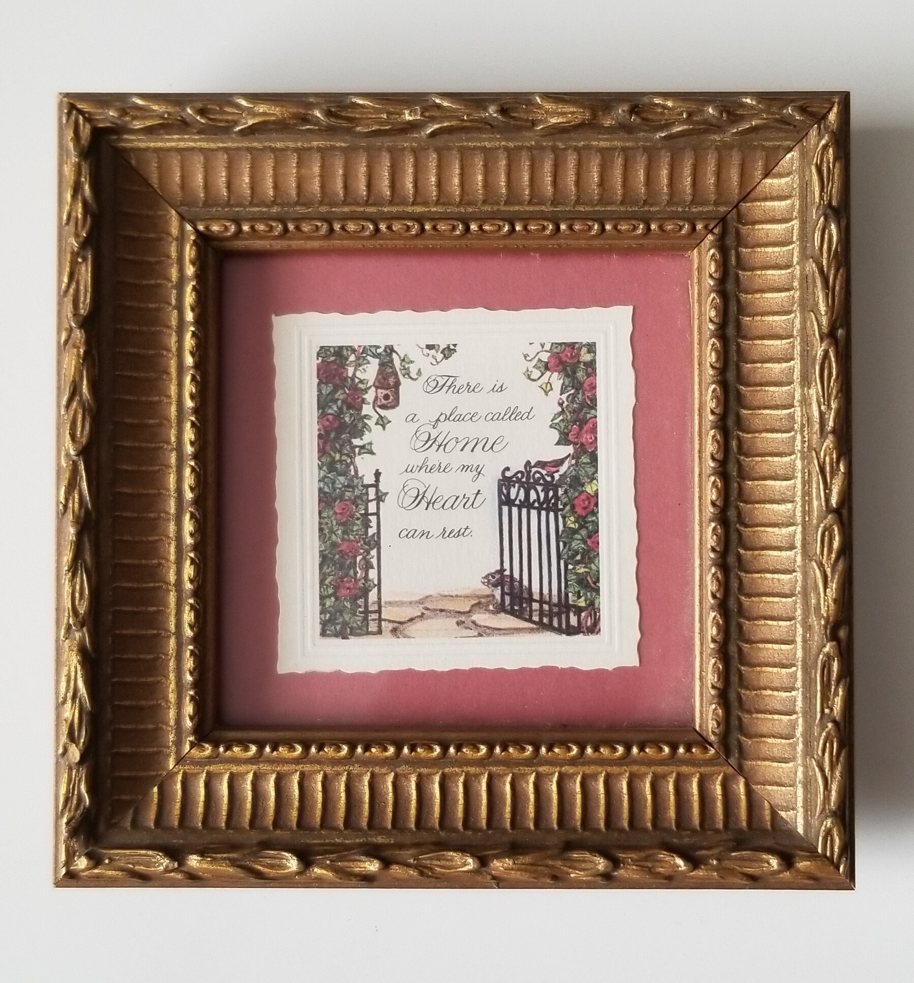 Vintage Framed Wall Art Mpressions Framed Sign Wall Decor Etsy