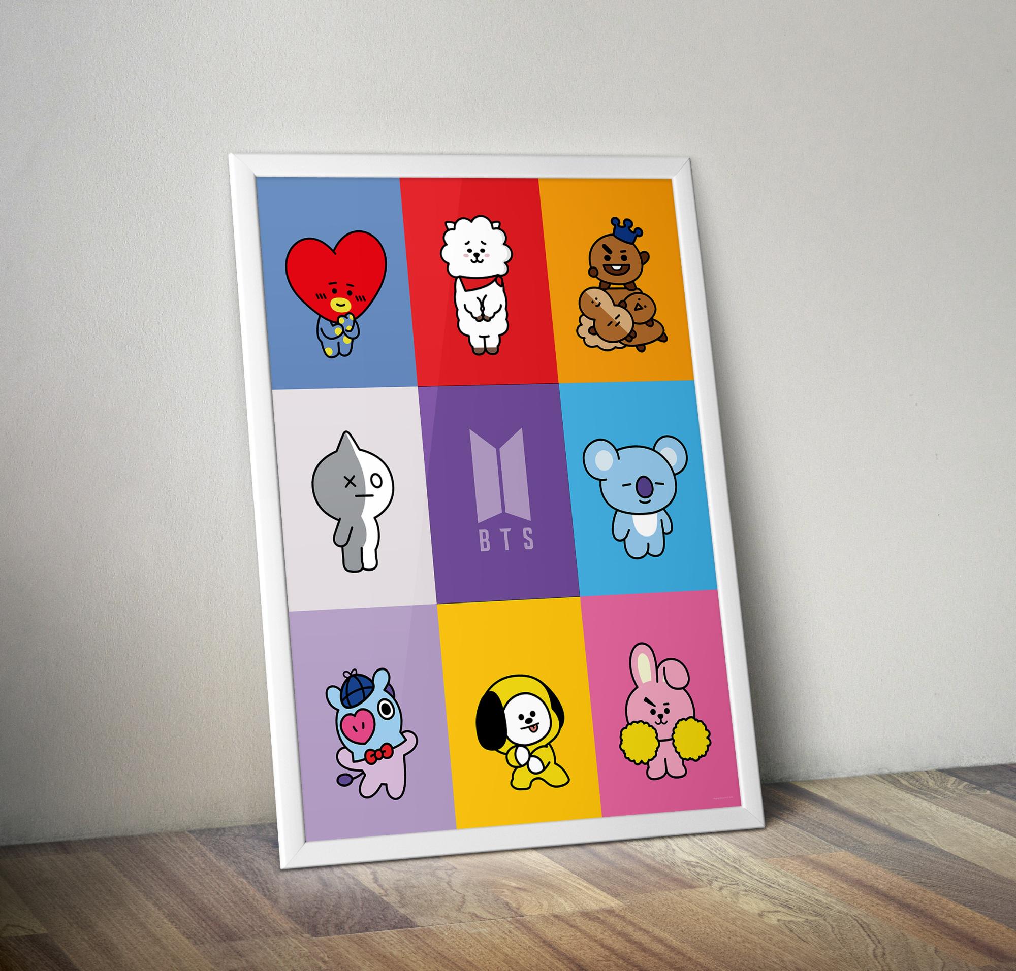 Bt21 Poster - Etsy