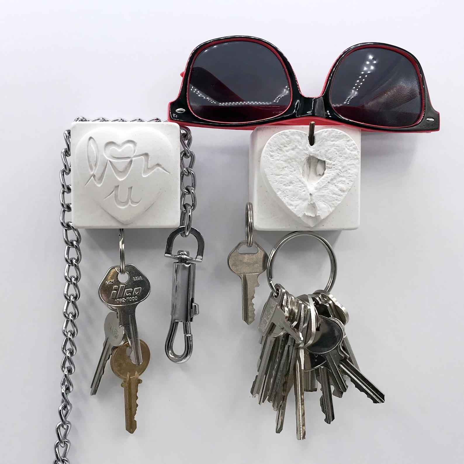 Portachiavi Mini Livella Trasparente In PET. Katinka - Foto 13