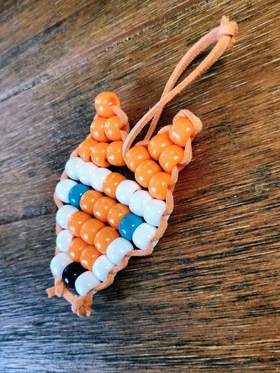 Orange Fox Kandi Bracelet Set