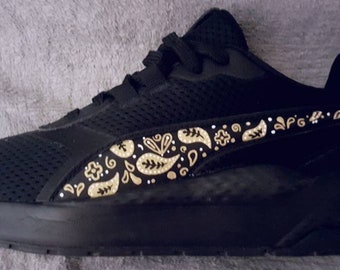 personalised puma trainers
