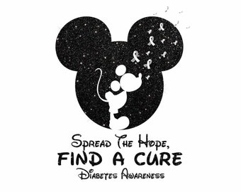 Cure Diabetes Svg Etsy