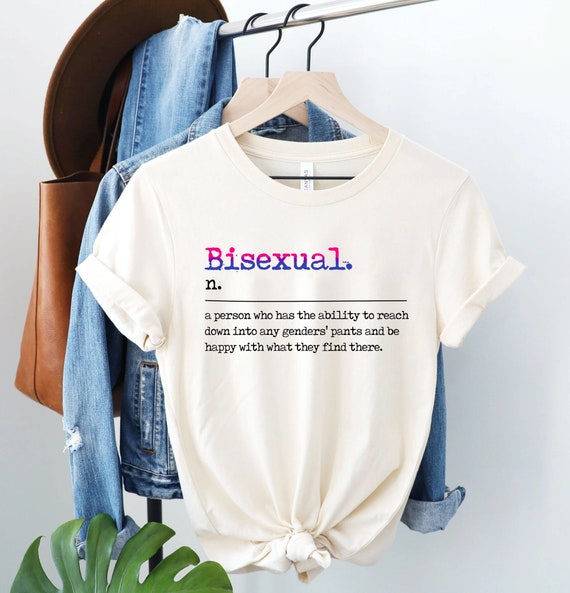 Bisexual Definition Shirt Bisexual Pride Gift Bisexual Human picture image