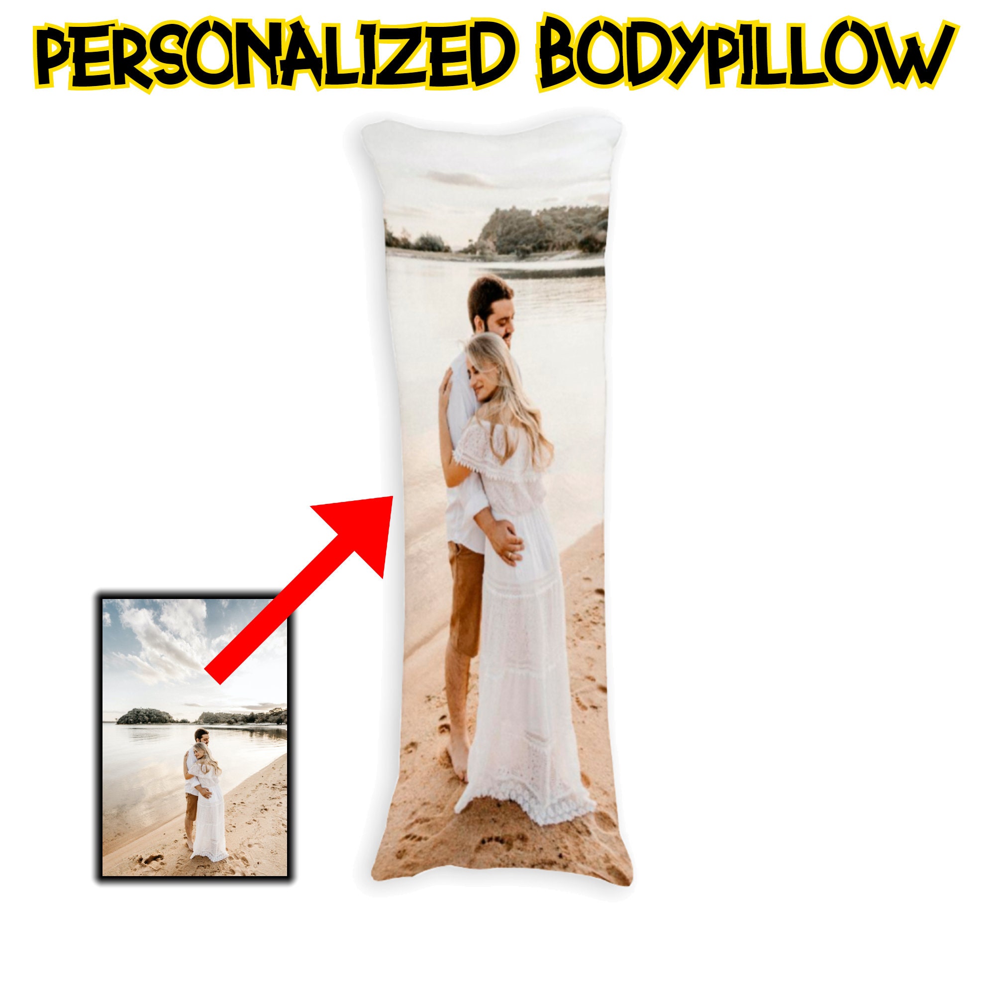 Custom Body Pillow Body Pillow Cover Body Pillow Body Etsy