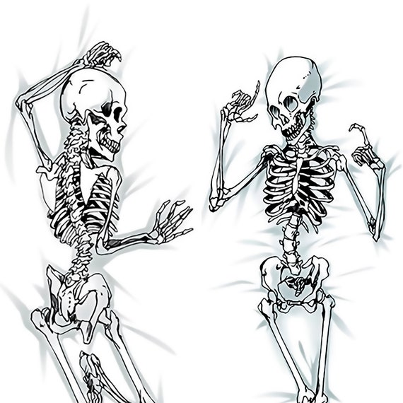 skeleton dakimakura
