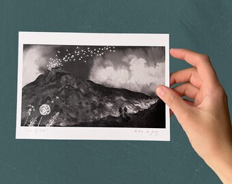 Fire of Love - A5 artprint