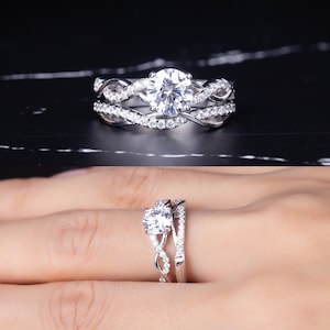 Cz diamond wedding sets online