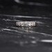 Half Eternity Wedding Bands Women, 925 Sterling Silver Womens Wedding Band, Wedding Anniversary Band, Cubic Zirconia Rings For Women,