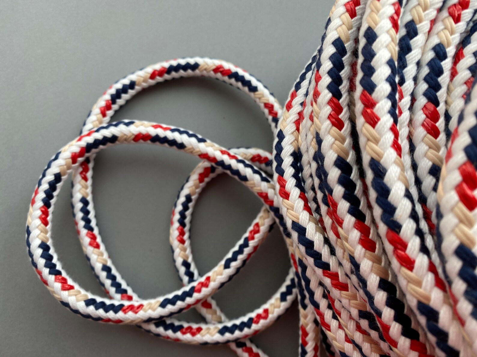 Multicolor 10 Mm Braided Rope, Catch Strong Cord, 5 Meters, Planthanger