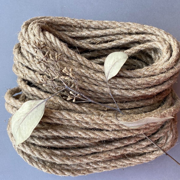 Linen Rope Etsy