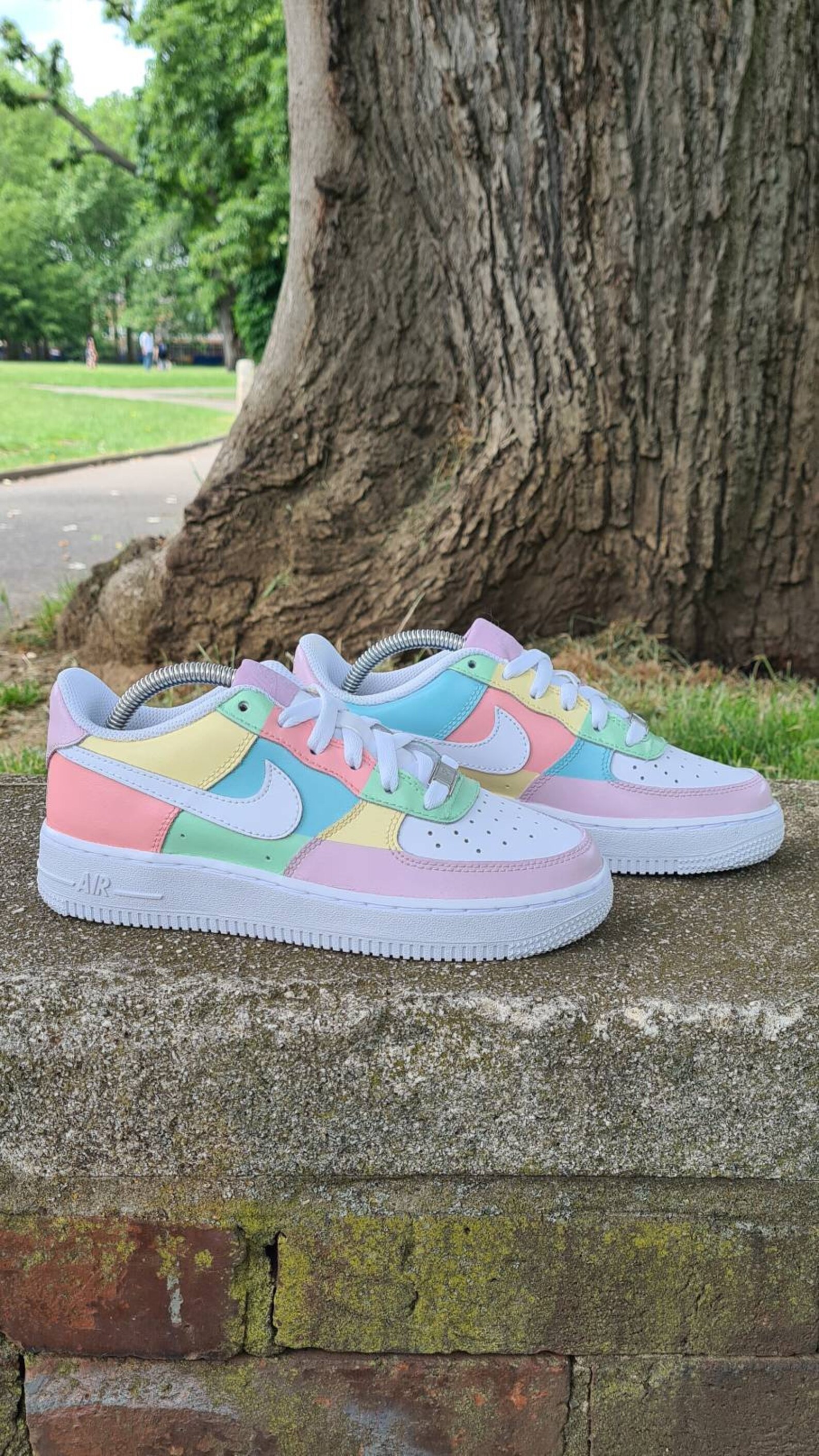 pastel painted air forces