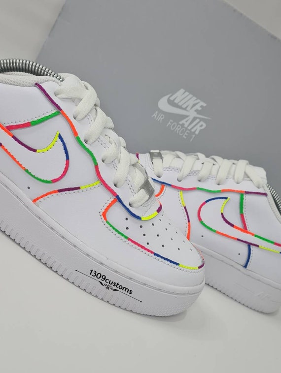 womens neon air force 1