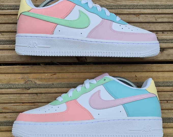 airforce nike pastel