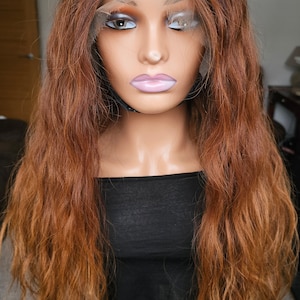 ROSE Balayage Lace Front Wig - Natural Straight Glueless Human Hair Extensions Made With High Quality Human Hair For a Trendy Glamorous look
