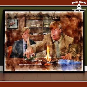 Tommy Boy Wall Print / Chris Farley / Home Office Art Work / Salesman Gift / Man Cave Poster / Pop Movie Decor