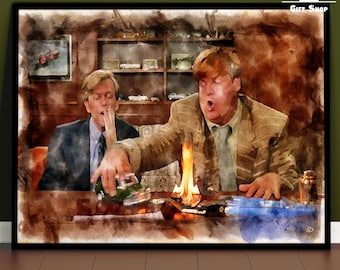 Tommy Boy Wall Print / Chris Farley / Home Office Art Work / Salesman Gift / Man Cave Poster / Pop Movie Decor