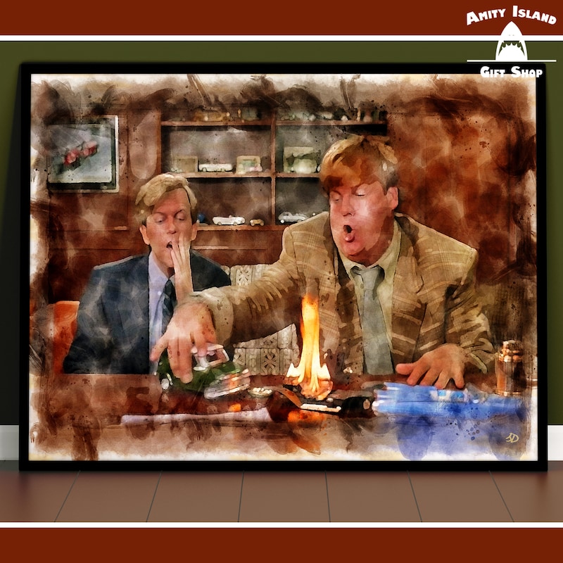 Salesman on Fire - Etsy