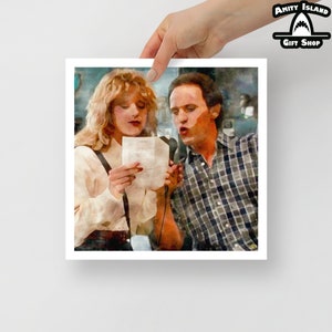 When Harry Met Sally - Showroom Karaoke - 10x10 Art Print