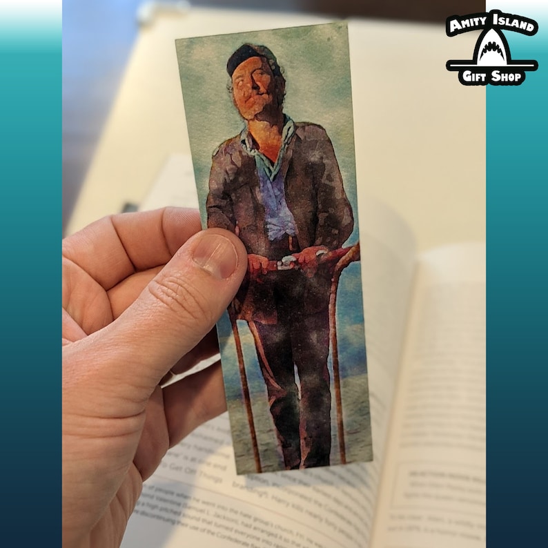 Jaws Bookmark Quint's Town Meeting Speech / Movie Fan Gift Etsy