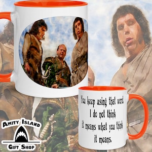 Princess Bride 11 oz mug / Inigo Montoya / INCONCEIVABLE / Movie Fan Gift