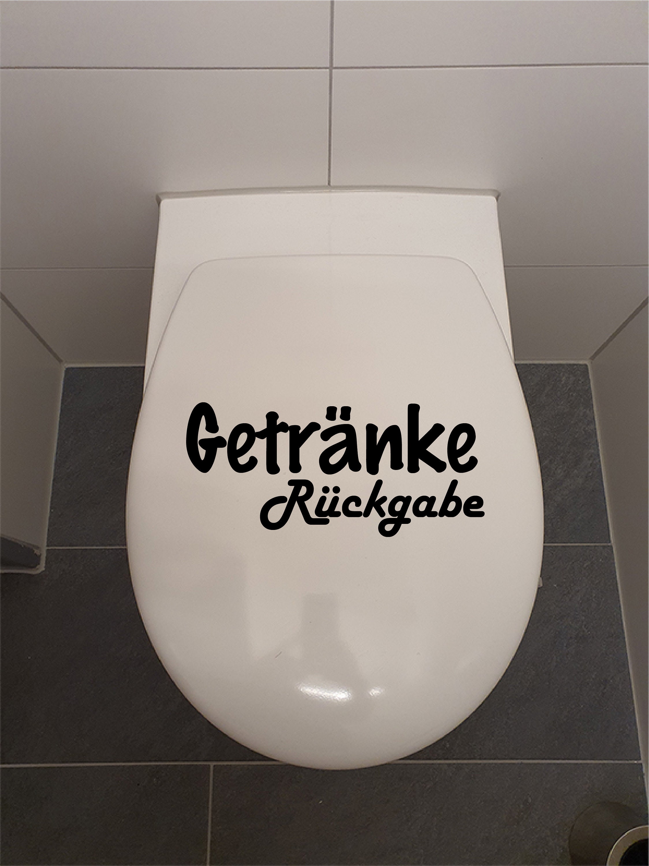 Toiletten Deckel Aufkleber-Sticker-Fun-WC-Bad-Toilette-Cartoon