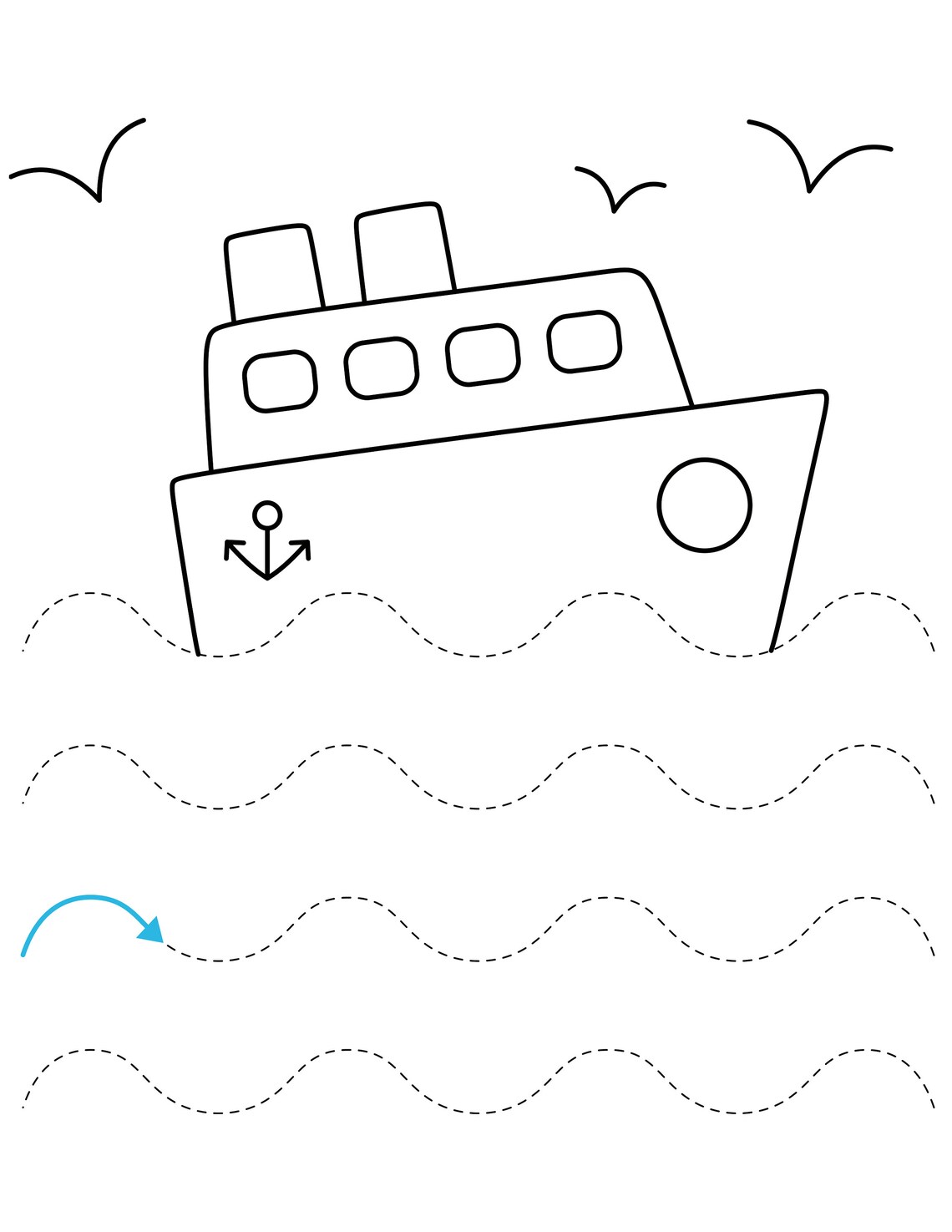 Writing Practice Worksheets 2 Preschool Kindergarten | Etsy