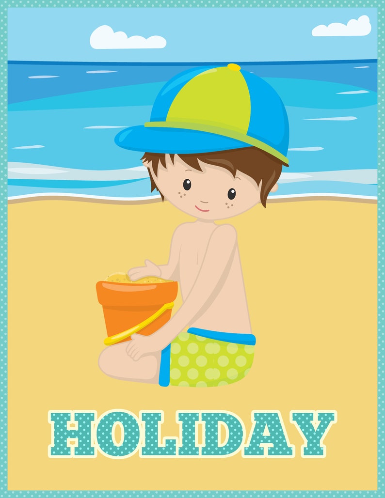 summer flash cards preschool kindergarten homeschool etsy