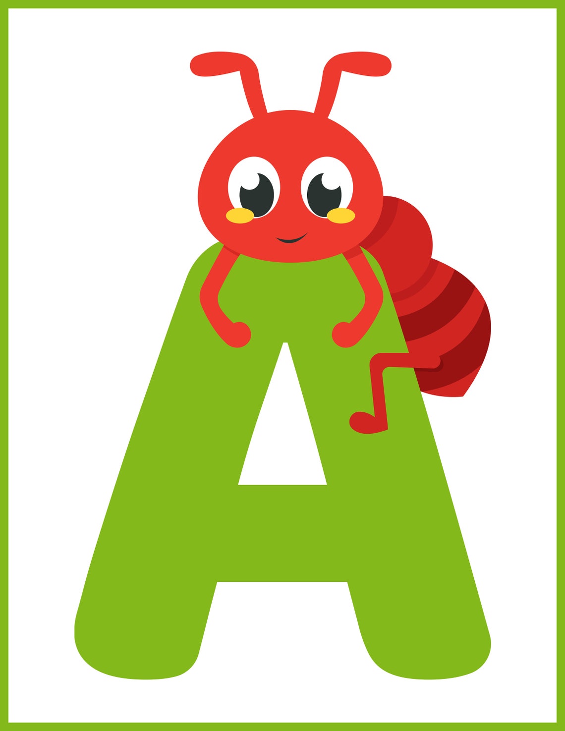 Alphabet Flashcards 2 Preschool Kindergarten Homeschool | Etsy