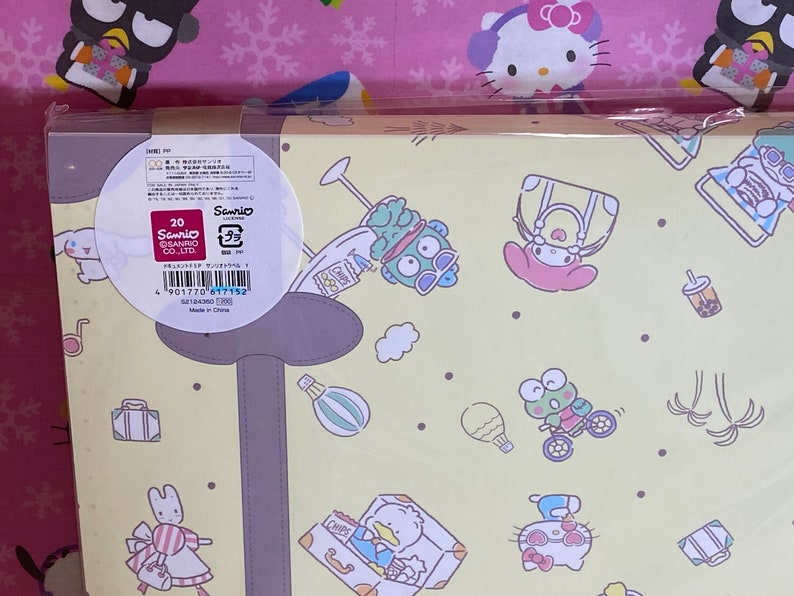 New Collection For 2020 AUTHENTIC New Condition Sanrio Original Characters Pocket Folder Organizer With 5 Divider