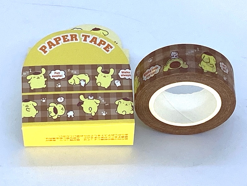New For Collection For 2020 Sanrio Original PomPomPurin Paper Tape AUTHENTIC