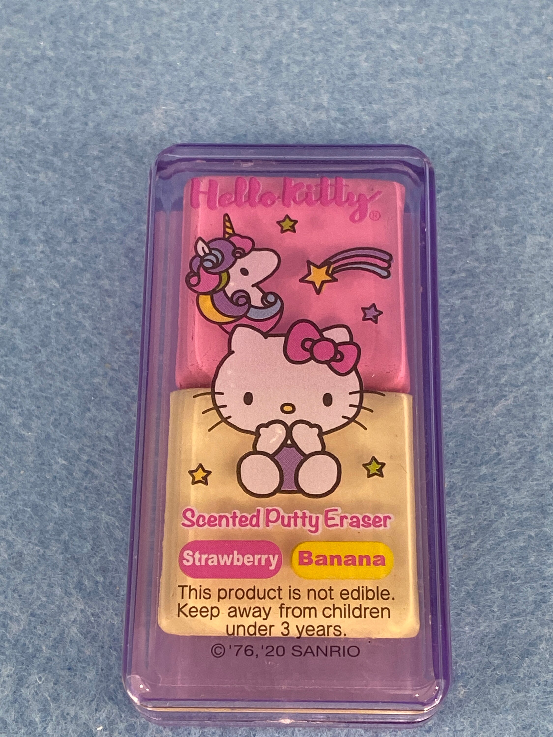Sanrio Original Hello Kitty Scented Putty Eraser Strawberry & Etsy