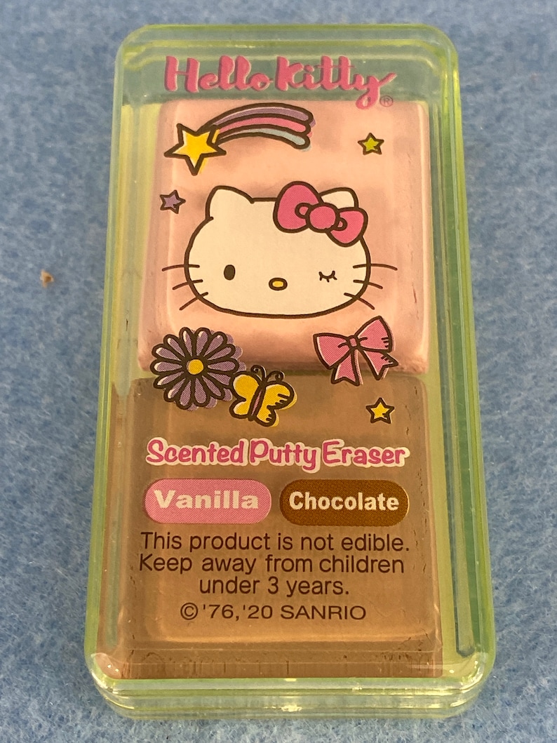 Sanrio Original Hello Kitty Scented Putty Eraser Vanilla & Etsy