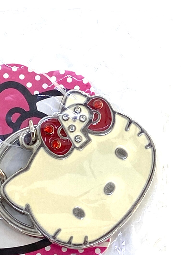 sanrio original hello kitty head alphabet letter p key chain etsy