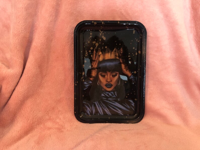 Rihanna inspired rolling tray