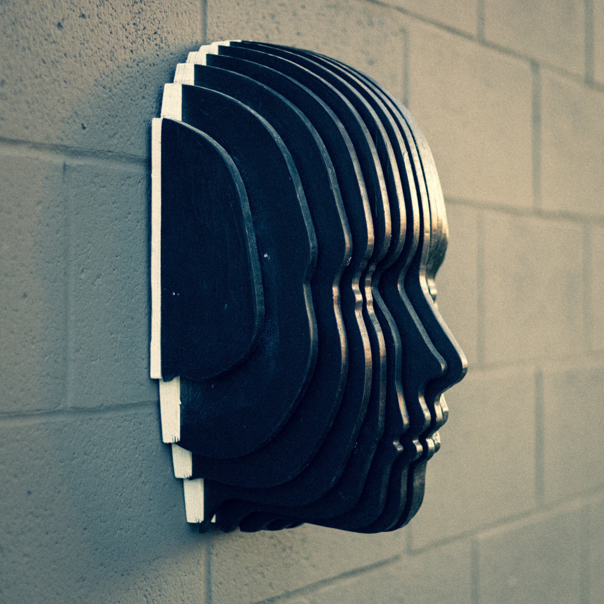 Wood Head Wall Decor Unique Wood Wall Sculpture Home decor Etsy