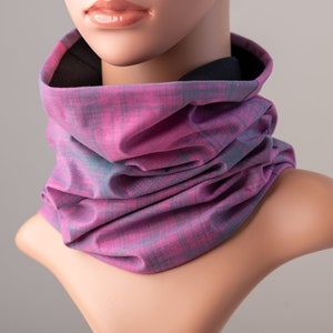 Different colors Fleece Lined Neck Gaiter, Warm Face Mask, Winter scarf #005