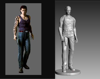 ビリー・コーエン バイオハザード0 STL 3Dプリントモデル - Etsy 日本