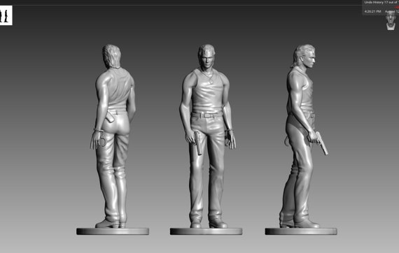 ビリー・コーエン バイオハザード0 STL 3Dプリントモデル - Etsy 日本