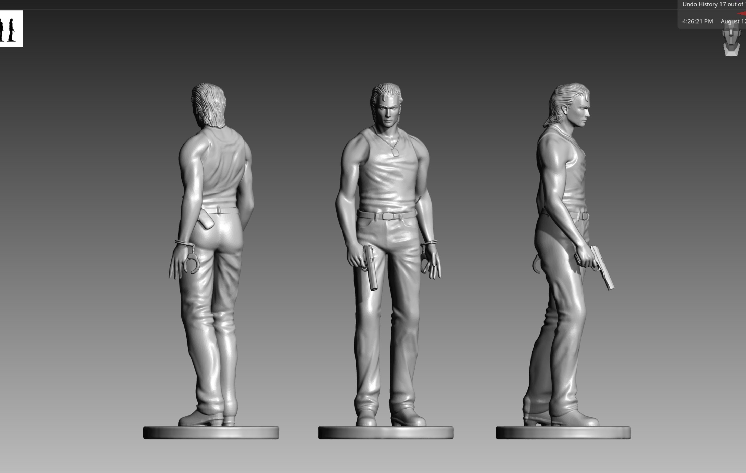 ビリー・コーエン バイオハザード0 STL 3Dプリントモデル - Etsy 日本