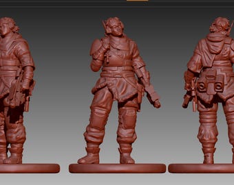Apex Legends Vantage STL 3D print model