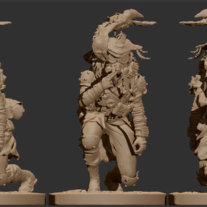 Apex Legends Bloodhound STL 3D print model