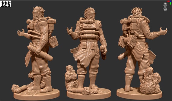 Apex Legends Caustic STL 3D Print Model - Etsy