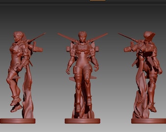Apex Legends Valkyrie STL 3D print model