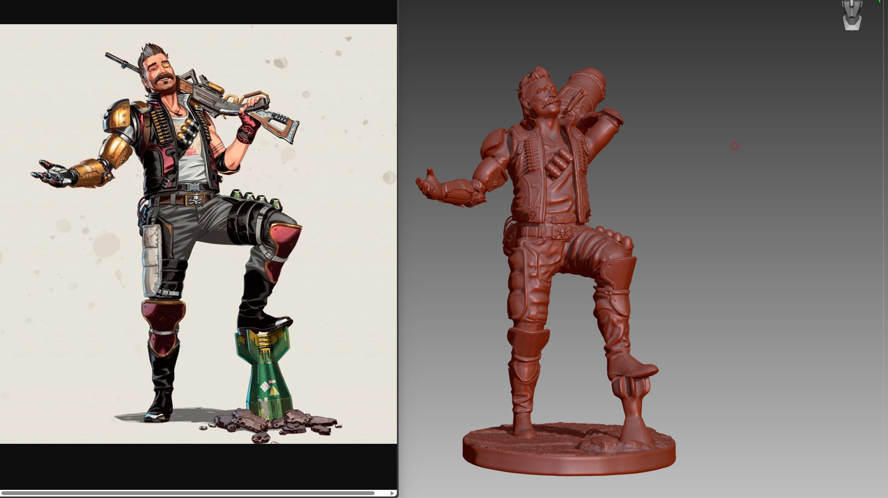 Apex Legends Fuse STL 3D Print Model - Etsy