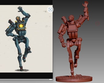 Apex Legends Pathfinder STL 3D print model