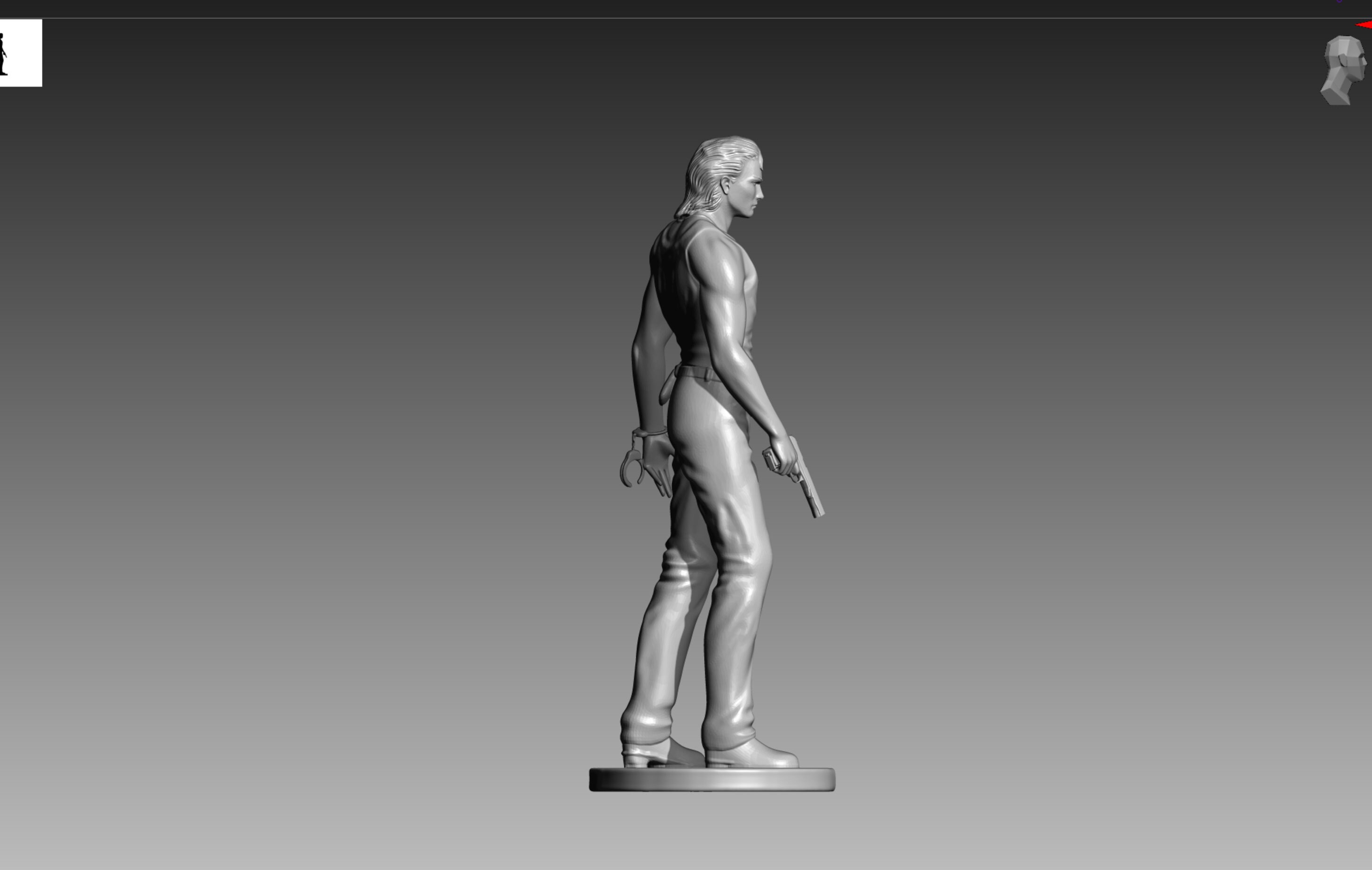 ビリー・コーエン バイオハザード0 STL 3Dプリントモデル - Etsy 日本