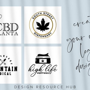 Cannabis Icon Set Website Icon Pack SVG Icons Social Media Icons Line Drawing Icon Bundle Rustic Website Icons Instagram Icons image 3