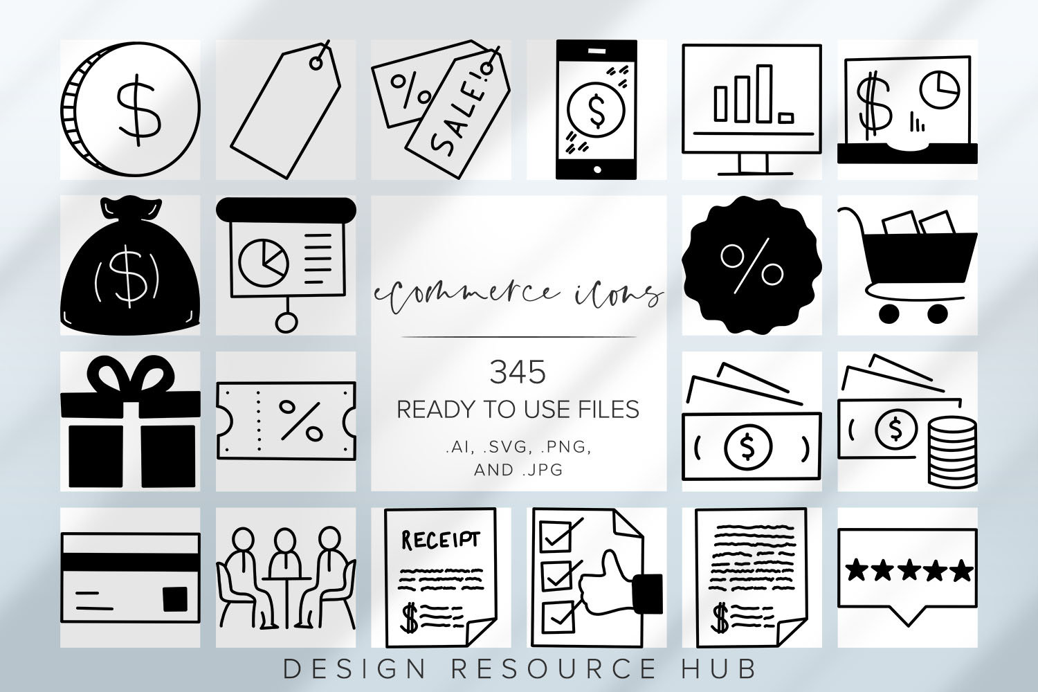 Ecommerce Icons - Etsy