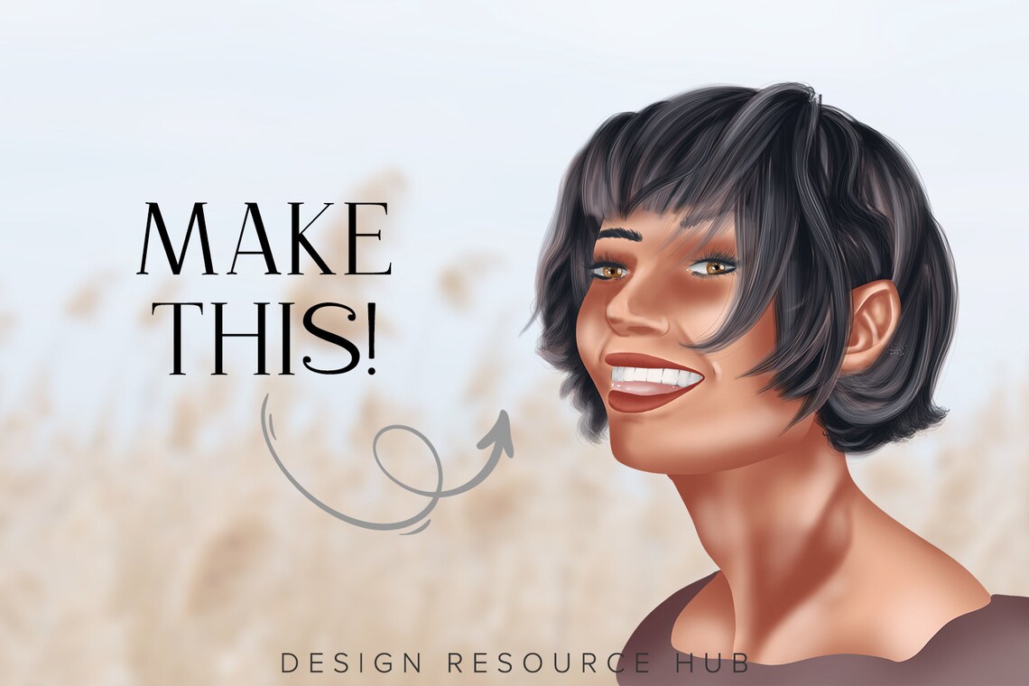 Procreate Brushes Smooth Calligraphy Brushes Procreate Brush Set Digital Brush Set DIY Digital