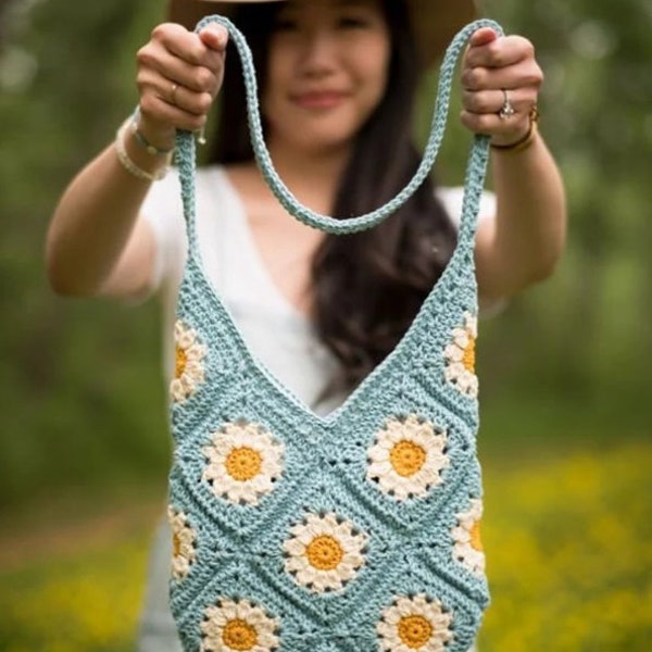 Summer Days Daisy Bag Crochet Pattern